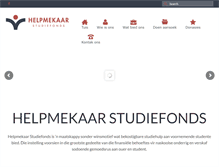 Tablet Screenshot of helpmekaarfonds.org